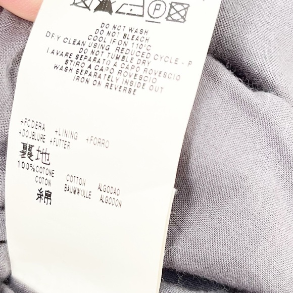 See by Chloe Heather Gray Wool Strapless Dress - Picture 10 of 11